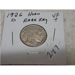 1926-D BUFFALO NICKELS