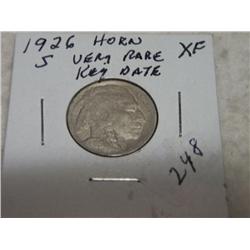 1926-S BUFFALO NICKELS