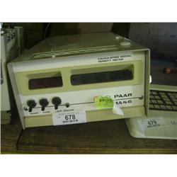 AP PAAR DMA46 CALCULATING DIGITAL DENSITY METER 