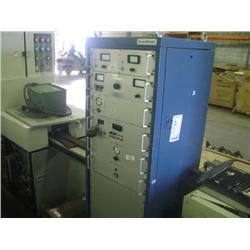SCANDIFLASH HIGH VOLTAGE POWER SUPPLY, FREON PRESSURE CONTROL & POWER DISTRIBUTION UNIT RACK