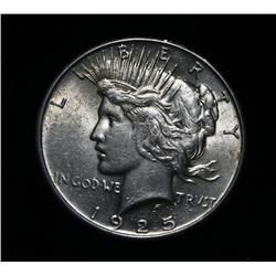 1925-p Peace Dollar Grades Select Uncirculated ms63