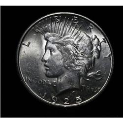 1925-s  Peace Dollar Grades Select Uncirculated ms63