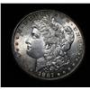 Image 2 : 1887-s Morgan Dollar Grades Select Uncirculated ms63  with nice color on the reverse