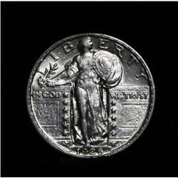 1925-p  Standing Liberty 25c Grades Select Uncirculated ms63