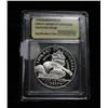 Image 1 : 2000-p Library of Congress Proof Dollar Commemorative Graded PR70 DCAM