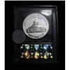 Image 2 : 2000-p Library of Congress Proof Dollar Commemorative Graded PR70 DCAM