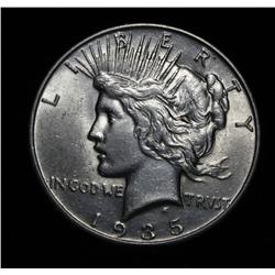 1935-s Peace Dollar Grades Select Uncirculated ms63