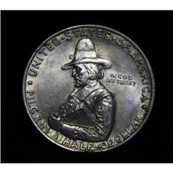 1920-p Pilgrim Tercentenary Commemorative Half Dollar 50c Grades Choice Uncirculated ms64