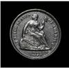 Image 1 : 1871-p Seated Liberty Half Dime Grades au55