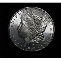 1889-s Morgan Dollar Grades Choice Uncirculated ms64++ PQ