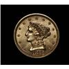 Image 1 : 1873-p Open 3 - $2 1/2 Gold Coronet Head Liberty Grades Select Uncirculated ms63+ PQ