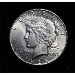 1926-p Peace Dollar Grades Gem Uncirculated ms64