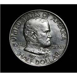 1922 Grant Memorial Commemorative Half Dollar Grades ms64