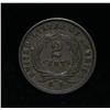 Image 2 : 1864 2 Cent Piece Grades au58
