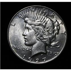 1927-s Peace Dollar Grades Select Uncirculated ms62