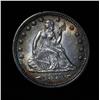 Image 2 : ***RARE  1873-p Seated Liberty Quarter 25c Grades Choice Uncirculated ms64  RARE***