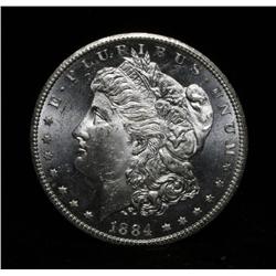 DMPL 1884-cc Morgan Dollar Grades Choice Uncirculated ms64++ DMPL  PQ