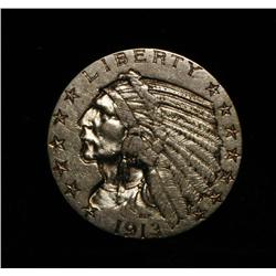 1913-p $5 Gold Indian Grades ms62