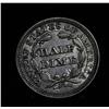 Image 2 : 1853-p w/Arrows Seated Liberty Half Dime 1/2 10c  Grades Select Uncirculated ms63