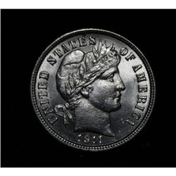 ***RARE    1911-p Barber Dime 10c Grades Gem Uncirculated ms66    RARE***