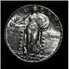 Image 1 : 1930-p Standing Liberty 25c Graded ms64 FH  FULL HEAD