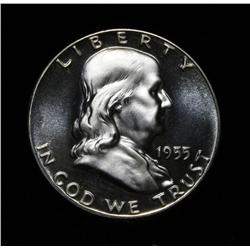 1955 Proof Franklin Half Dollar Grades PR67 DCAM