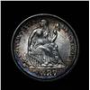 Image 1 : 1887-p Seated Liberty Dime Grades Gem Uncirculated ms65