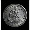 Image 1 : 1876-p Seated Liberty Quarter 25c Grades ms61