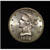 Image 1 : 1902-s $10 Liberty Gold Eagle Grades Choice Uncirculated ms64