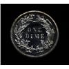 Image 7 : ***RARE  1865 Proof Seated Liberty Dime 10c Grades PR65  RARE***