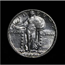 1920-s  Standing Liberty 25c Grades Choice Uncirculated ms64 (FH/FS?)