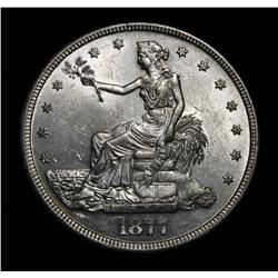 1877-s Trade Dollar Grades Select Uncirculated ms63