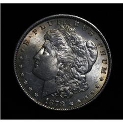 1878-p Reverse of 1879 Morgan Dollar Grades Choice Uncirculated ms64