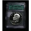 Image 1 : 1974-s Proof Silver Eisenhower Dollar Graded PR69 DCAM by ICG