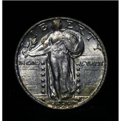 1929-p Standing Liberty 25c Grades Gem Uncirculated ms65 FH