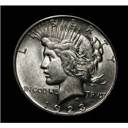 1923-d Peace Dollar $1 Grades ms64