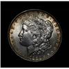 Image 2 : 1886-p Morgan Dollar $1 Grades GEM Uncirculated ms65 TONED!!