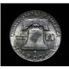Image 2 : 1951-d Franklin Half Dollar 50c Grades Choice Uncirculated ms64 FBL