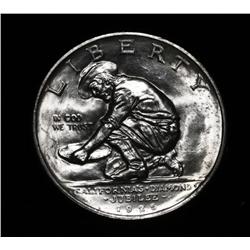*** RARE  1925-s California Diamond Jubilee Commemorative Half Dollar.  Grades Gem Uncirculated ms66
