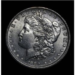 1889-p Morgan Dollar Grades Choice Uncirculated ms64