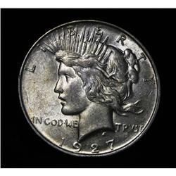 1927-d Peace Dollar grades ms61