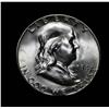 Image 1 : 1954-s Franklin Half Dollar 50c Grades Gem Uncirculated ms65