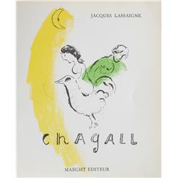 Marc Chagall, Le Coq au Croissant, Lithograph