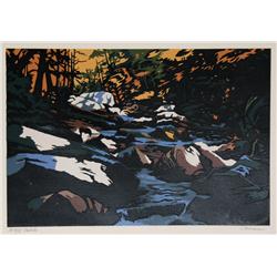 Jon Carsman, Hemlocks, Serigraph