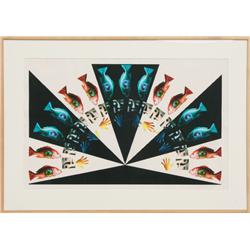 Ronald Leighton, Mardi Gras, Digital Print