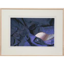 Margaret Riegel, Blue Shirt, Digital Print