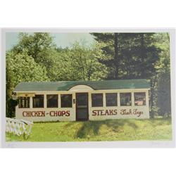 John Baeder, Chicken, Chops, Steaks, Serigraph