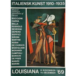 Giorgio De Chirico, Louisiana, Poster
