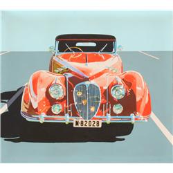 Phyllis Krim, Delahaye, Acrylic Painting