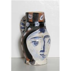 Pablo Picasso, Tete Piente, Turned Pitcher